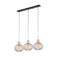 Trio LED Hanglamp | Gila | Rond | Zand | IP20 | Trio Lighting  LTR00625
