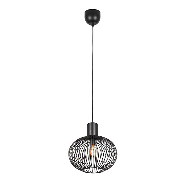 Trio LED Hanglamp | Gila | Rond | Zwart | IP20 | Trio Lighting  LTR00626 - 1