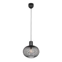Trio LED Hanglamp | Gila | Rond | Zwart | IP20 | Trio Lighting  LTR00626