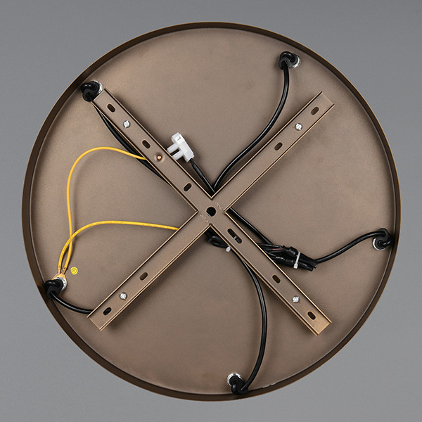 LED Hanglamp | Mataro 5 | Rond | Platinum Bruin | IP20 | Trio Lighting LTR00915 - 3