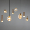 LED Hanglamp | Mataro 8 | Rond | Platinum Bruin | IP20 | Trio Lighting LTR00914 - 3