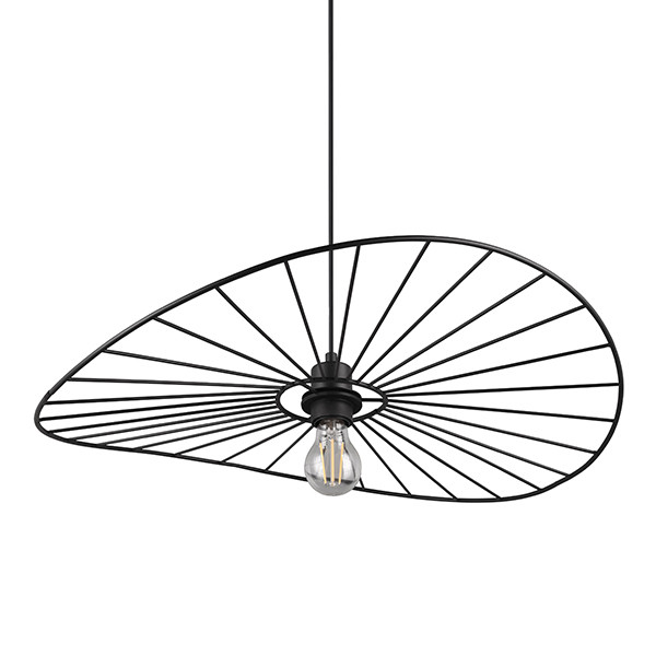 LED Hanglamp E14 | Chapeau | Zwart | Verstelbaar | IP20 | Trio Lighting LTR00772 - 4