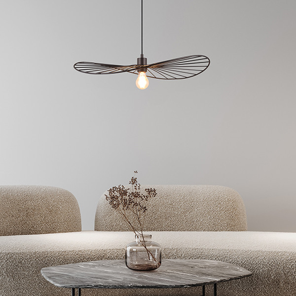 LED Hanglamp E14 | Chapeau | Zwart | Verstelbaar | IP20 | Trio Lighting LTR00772 - 6