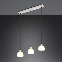 Trio LED Hanglamp E14 | Molly | Rond | Grijs | IP20 | Trio Lighting  LTR00545