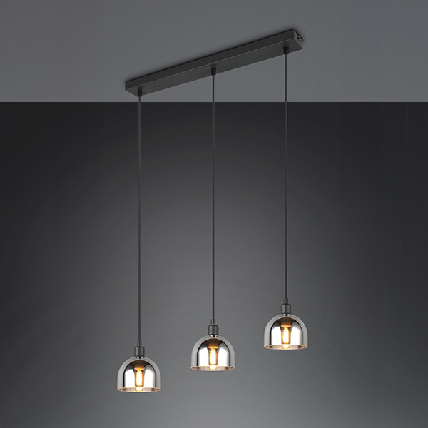 Trio LED Hanglamp E14 | Molly | Rond | Zwart | IP20 | Trio Lighting  LTR00544 - 1
