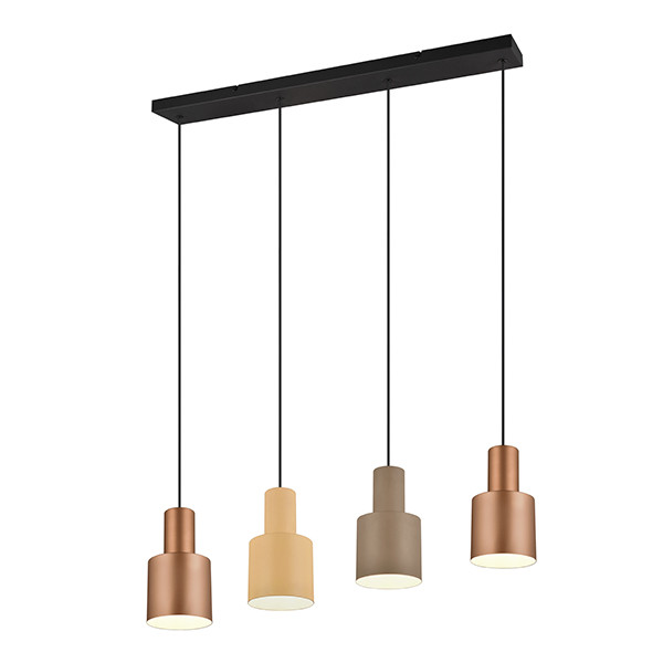 LED Hanglamp E27 | Agudo | Champagne mix | Verstelbaar | IP20 | 4 stuks | Trio Lighting LTR00748 - 1