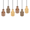 LED Hanglamp E27 | Agudo | Champagne mix | Verstelbaar | IP20 | 6 stuks | Trio Lighting LTR00752 - 3