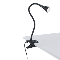 LED Klemlamp | Viper | Rond | Zwart | IP20 | 3000K | Trio Lighting LTR00791