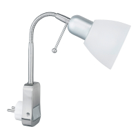 LED Leeslamp E14 | Ligara | Rond | Nikkel | IP20 | Plug-in | Trio Lighting LTR00762