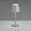Trio LED Oplaadbare tafellamp | Diaz | 2700-6500K | Dimbaar | IP44 | Grijs | Trio Lighting  LTR00698 - 1