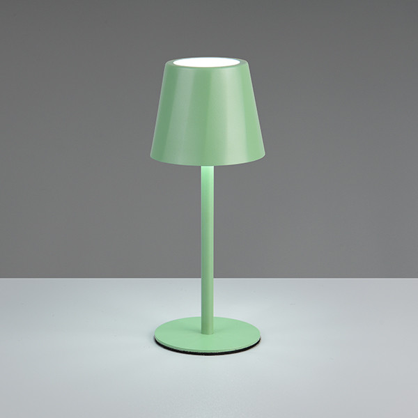 Trio LED Oplaadbare tafellamp | Diaz | 2700-6500K | Dimbaar | IP44 | Groen | Trio Lighting  LTR00700 - 1