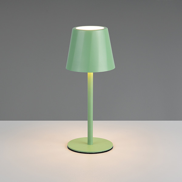 Trio LED Oplaadbare tafellamp | Diaz | 2700-6500K | Dimbaar | IP44 | Groen | Trio Lighting  LTR00700 - 2