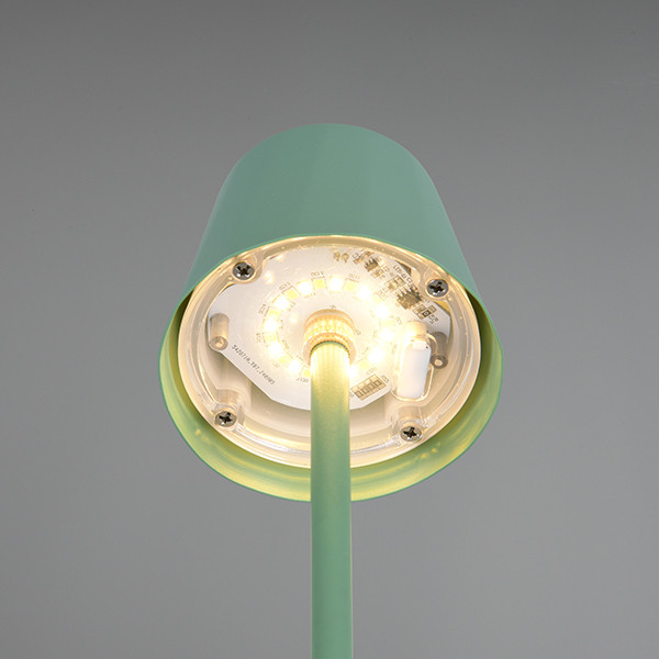 Trio LED Oplaadbare tafellamp | Diaz | 2700-6500K | Dimbaar | IP44 | Groen | Trio Lighting  LTR00700 - 3