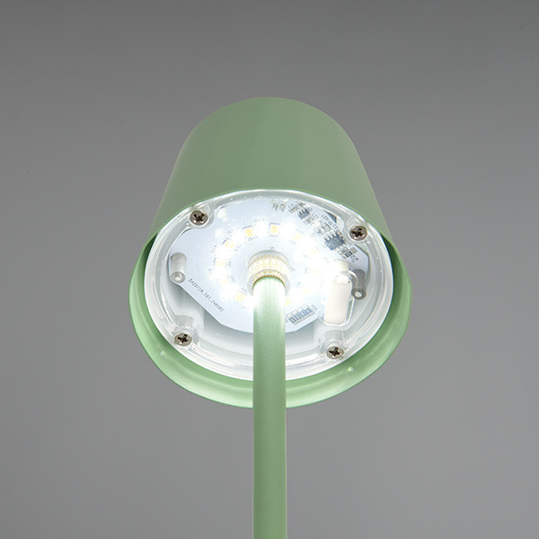 Trio LED Oplaadbare tafellamp | Diaz | 2700-6500K | Dimbaar | IP44 | Groen | Trio Lighting  LTR00700 - 4