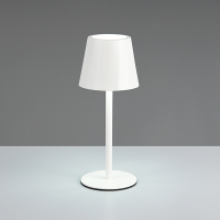 Trio LED Oplaadbare tafellamp | Diaz | 2700-6500K | Dimbaar | IP44 | Wit | Trio Lighting  LTR00702