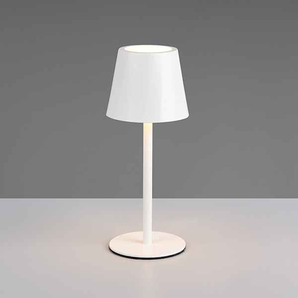 Trio LED Oplaadbare tafellamp | Diaz | 2700-6500K | Dimbaar | IP44 | Wit | Trio Lighting  LTR00702 - 2