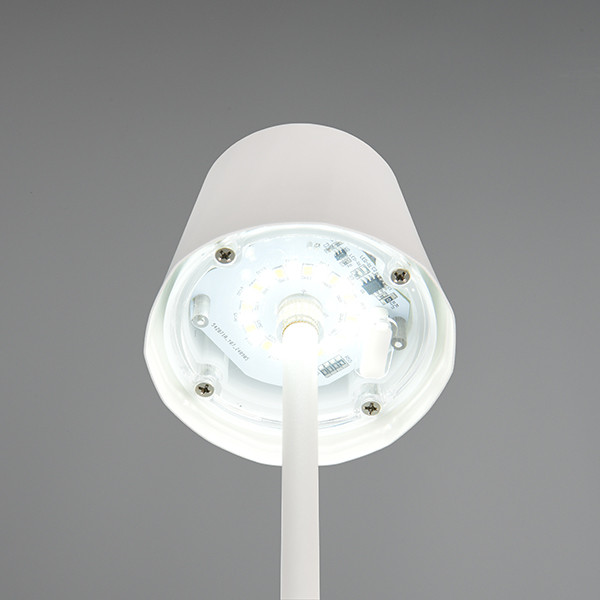 Trio LED Oplaadbare tafellamp | Diaz | 2700-6500K | Dimbaar | IP44 | Wit | Trio Lighting  LTR00702 - 4
