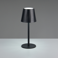 Trio LED Oplaadbare tafellamp | Diaz | 2700-6500K | Dimbaar | IP44 | Zwart | Trio Lighting  LTR00701