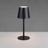 Trio LED Oplaadbare tafellamp | Diaz | 2700-6500K | Dimbaar | IP44 | Zwart | Trio Lighting  LTR00701 - 2