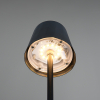 Trio LED Oplaadbare tafellamp | Diaz | 2700-6500K | Dimbaar | IP44 | Zwart | Trio Lighting  LTR00701 - 3