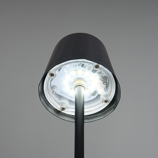 Trio LED Oplaadbare tafellamp | Diaz | 2700-6500K | Dimbaar | IP44 | Zwart | Trio Lighting  LTR00701 - 4