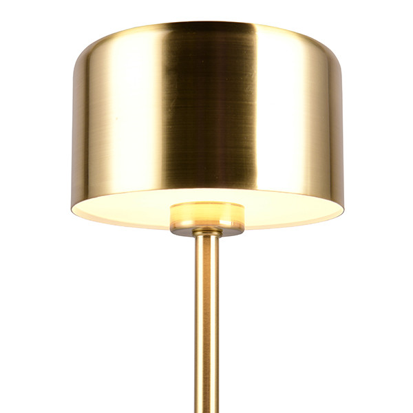 LED Oplaadbare tafellamp | Jeff | 3000K | Dimbaar | IP20 | Messing | Trio Lighting LTR00782 - 2