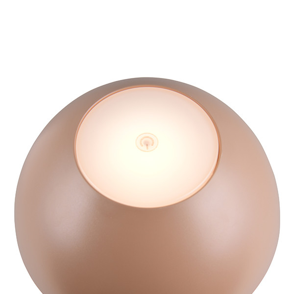 LED Oplaadbare tafellamp | Up & Down | Ricardo | 3000K | Dimbaar | IP54 | Mokka | Trio Lighting LTR00783 - 4