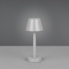 Trio LED Oplaadbare tafellamp | Vidal | 3000K | Dimbaar | IP44 | Grijs | Trio Lighting  LTR00703 - 2
