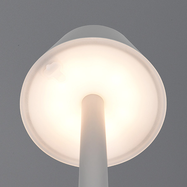 Trio LED Oplaadbare tafellamp | Vidal | 3000K | Dimbaar | IP44 | Grijs | Trio Lighting  LTR00703 - 3