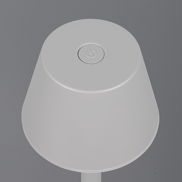 Trio LED Oplaadbare tafellamp | Vidal | 3000K | Dimbaar | IP44 | Grijs | Trio Lighting  LTR00703 - 6