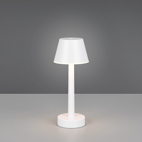 Trio LED Oplaadbare tafellamp | Vidal | 3000K | Dimbaar | IP44 | Wit | Trio Lighting  LTR00704 - 1