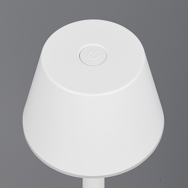 Trio LED Oplaadbare tafellamp | Vidal | 3000K | Dimbaar | IP44 | Wit | Trio Lighting  LTR00704 - 6