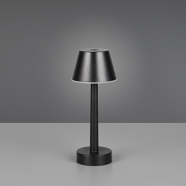 Trio LED Oplaadbare tafellamp | Vidal | 3000K | Dimbaar | IP44 | Zwart | Trio Lighting  LTR00705 - 2