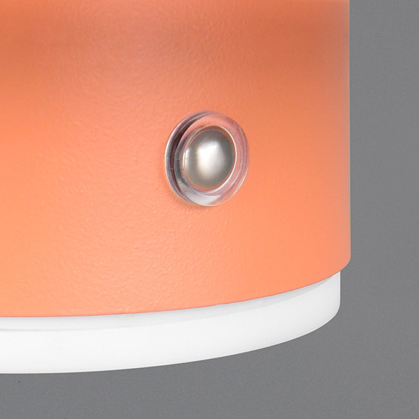 Trio LED Oplaadbare wandlamp | Davey | 3000K | Dimbaar | Abrikoos | Trio Lighting  LTR00707 - 4