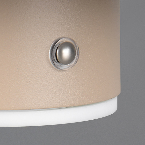 Trio LED Oplaadbare wandlamp | Davey | 3000K | Dimbaar | Beige | Trio Lighting  LTR00706 - 4