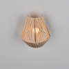 Trio LED Oplaadbare wandlamp | Lira | 3000K | Dimbaar | Bruin | Trio Lighting  LTR00712 - 2