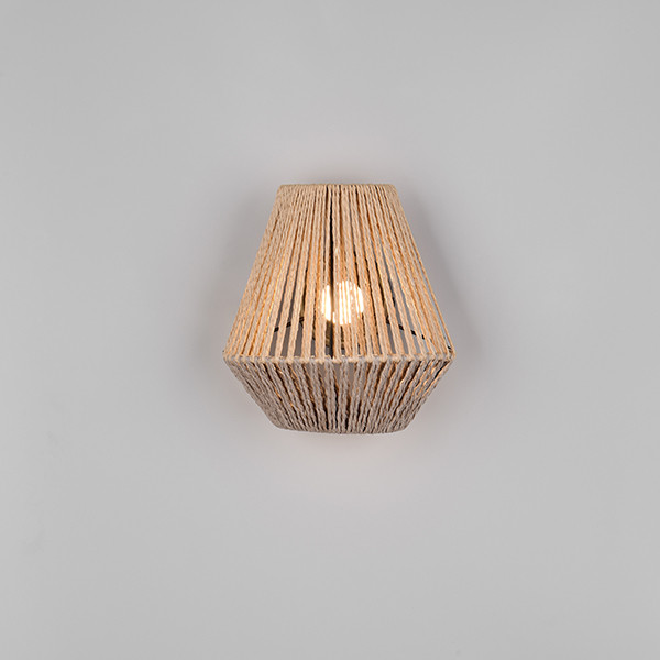 Trio LED Oplaadbare wandlamp | Lira | 3000K | Dimbaar | Bruin | Trio Lighting  LTR00712 - 3