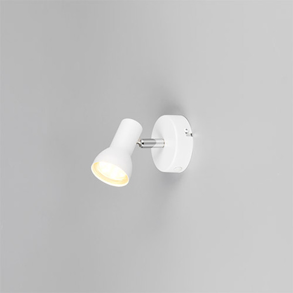 Trio LED Plafond-/wandspot | Cantar | Rond | Wit | IP20 | Trio Lighting  LTR00518 - 2