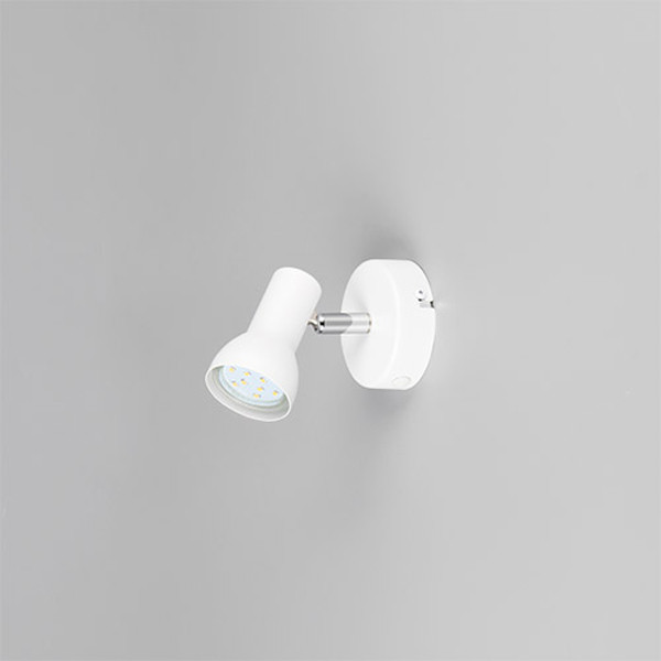 Trio LED Plafond-/wandspot | Cantar | Rond | Wit | IP20 | Trio Lighting  LTR00518 - 4