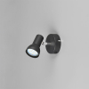 Trio LED Plafond-/wandspot | Cantar | Rond | Zwart | IP20 | Trio Lighting  LTR00519 - 4
