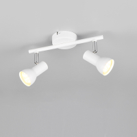 Trio LED Plafond-/wandspot | Cantar | Rond | Zwart | IP20 | Trio Lighting  LTR00520
