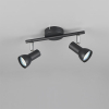 LED Plafond-/wandspot | Cantar | Rond | Zwart | IP20 | Trio Lighting LTR00521 - 4