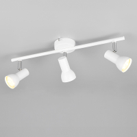 Trio LED Plafond-/wandspot | Cantar | Rond | Zwart | IP20 | Trio Lighting  LTR00522