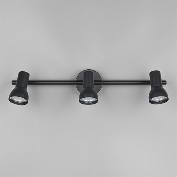 LED Plafond-/wandspot | Cantar | Rond | Zwart | IP20 | Trio Lighting LTR00523 - 5
