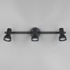 LED Plafond-/wandspot | Cantar | Rond | Zwart | IP20 | Trio Lighting LTR00523 - 5