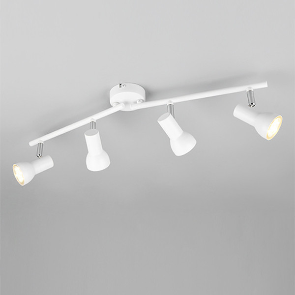 Trio LED Plafond-/wandspot | Cantar | Rond | Zwart | IP20 | Trio Lighting  LTR00524 - 2
