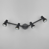 LED Plafond-/wandspot | Cantar | Rond | Zwart | IP20 | Trio Lighting LTR00525 - 9