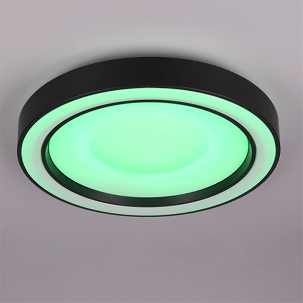 Trio LED Plafondlamp | Arco | Rond | 2700-6000K | Zwart | IP20 | 22W | Trio Lighting  LTR00489 - 5