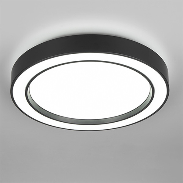 Trio LED Plafondlamp | Arco | Rond | 2700-6000K | Zwart | IP20 | 22W | Trio Lighting  LTR00489 - 7