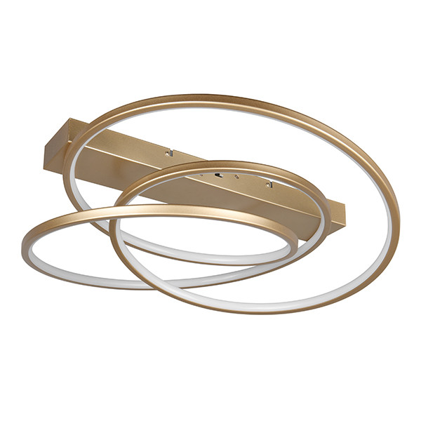 LED Plafondlamp | Darvin | Rond | Goud | Dimbaar | IP20 | Trio Lighting LTR00745 - 3